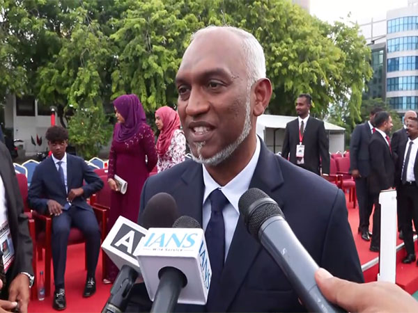 Maldives President Mohamed Muizzu (Image/ANI)