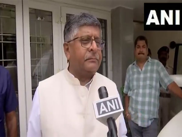 Senior Bharatiya Janata Party leader and Member of Parliament Ravi Shankar Prasad (Photo/ANI)
