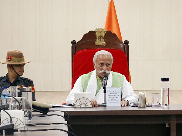  Arunachal Pradesh Governor Lt General KT Parnaik (Retd.)(Photo/ANI)