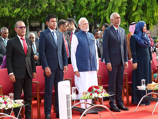 Prime Minister Narendra Modi at Maldives Independence day celebrations (Image: X@narendramodi)