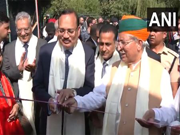  Supreme Court Judge Justice Surya Kant inaugurates Mega Tribal Mela in Srinagar (Photo/ANI) 