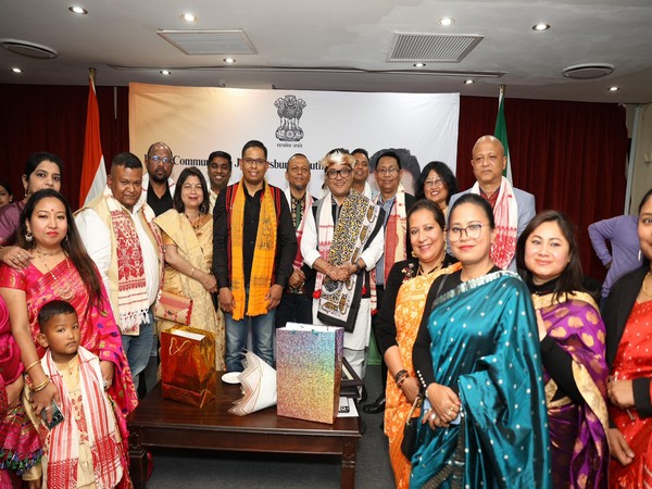 Union Minister Pabitra Margherita interacts with Indian diaspora (Image Source:X/@PmargheritaBJP)