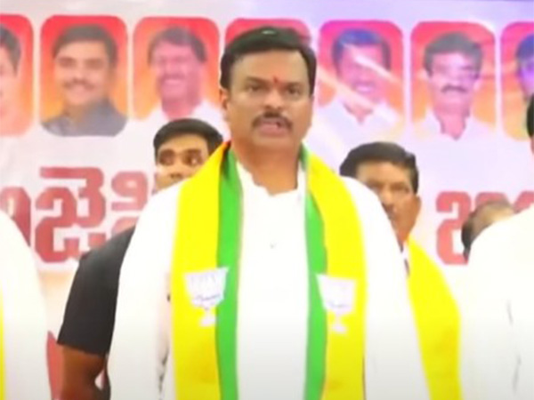 BJP Andhra Pradesh State President, PVN Madhav (Photo/ANI)