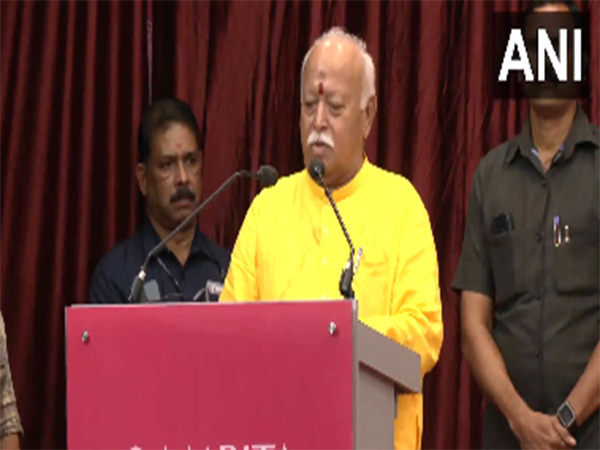 RSS Chief Mohan Bhagwat (Photo: ANI)