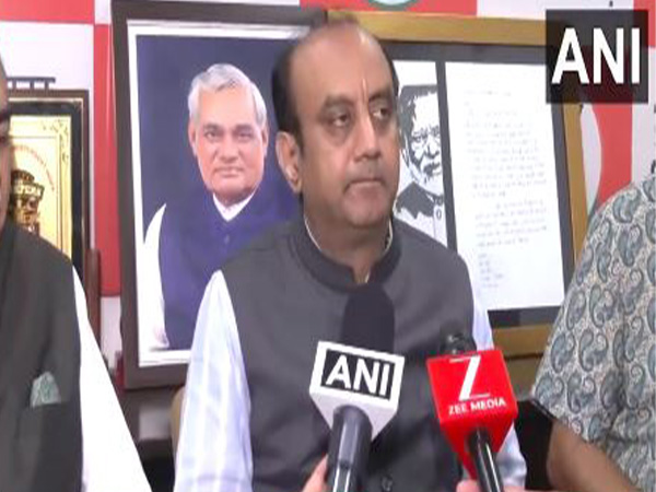 BJP leader and Rajya Sabha MP Sudhanshu Trivedi (Photo/ANI)