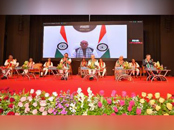 The third convocation of Gati Shakti Vishwavidyalaya was held in Vadodara today. (Photo/ANI)