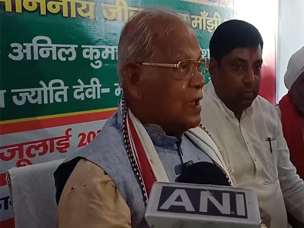 Union Minister and Hindustani Awam Morcha (Secular) leader Jitan Ram Manjhi (Photo/ANI)