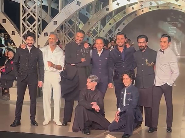 Visual from Shantnu and Nikhil's show (Image source: ANI)