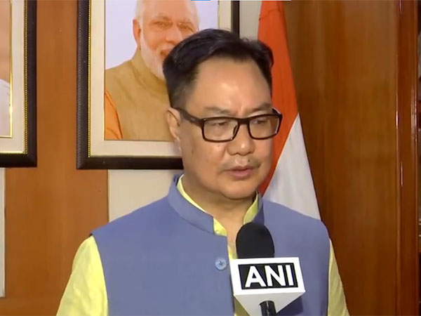 Union Parliamentary Affairs Minister Kiren Rijiju (Photo/ANI)