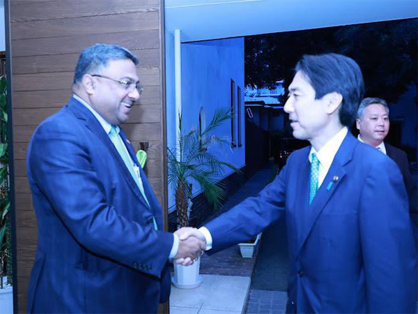 India’s Ambassador to Japan, Sibi George, met with Japan’s Minister for Economic Security, Minoru Kiuchi in Tokyo (Image Source: X/@IndianEmbTokyo)