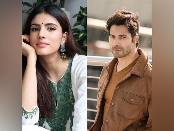 Medha Rana and Varun Dhawan (Photo/Instagram@tseries.official@varundvn)