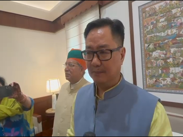 Union Minister for Parliamentary Affairs Kiren Rijiju (Photo/ANI)