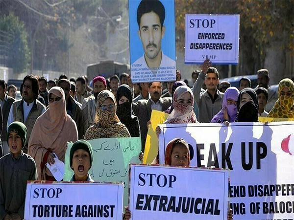 Protests against atrocities on Baloch people (File Photo/ x@Paank)
