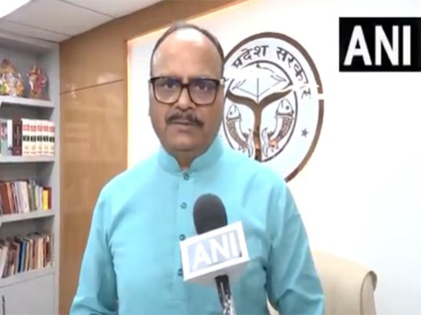 Uttar Pradesh Deputy Chief Minister Brajesh Pathak (Photo/ANI)