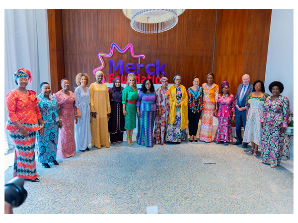 Merck Foundation Chairman and CEO with the First Ladies of Africa and Asia during the Merck Foundation First Ladies Initiative Summit 2025