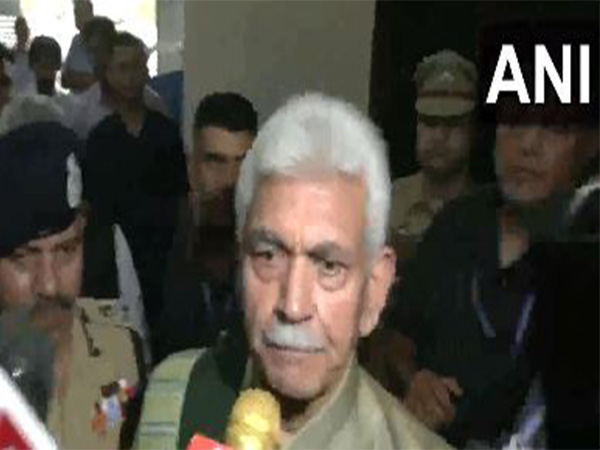 Lieutenant Governor of Jammu and Kashmir Manoj Sinha (Photo/ANI)