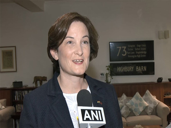 Acting UK High Commissioner to India Christina Scott (Photo/ANI)