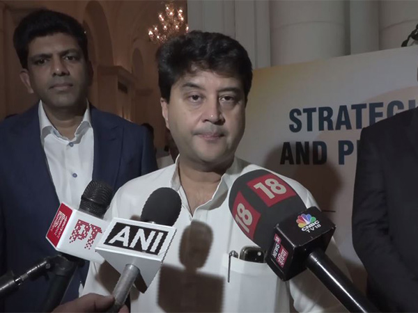 Union Minister of Communications Jyotiraditya Scindia (Image: ANI)