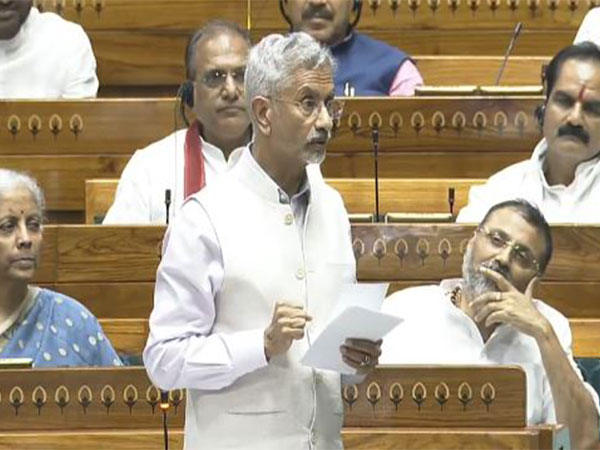 External Affairs Minister S Jaishankar in Lok Sabha (Photo/Sansad TV)