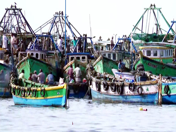 Sri Lankan Navy arrests five fishermen from Rameswaram. (PhotoANI)