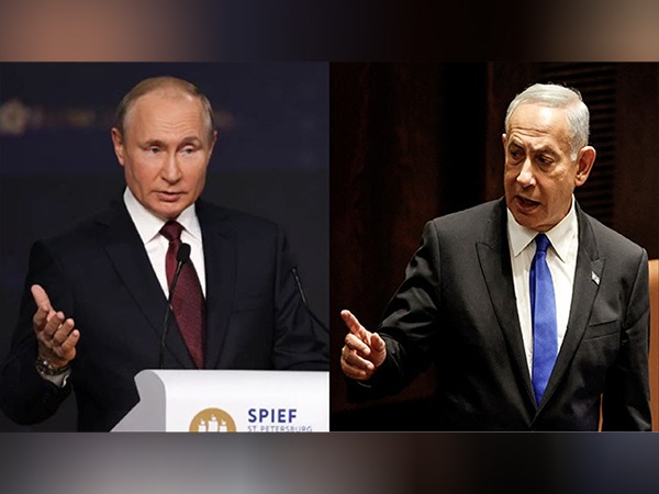 Russian President Vladimir Putin and Israeli Prime Minister Benjamin Netanyahu (Source: Reuters)