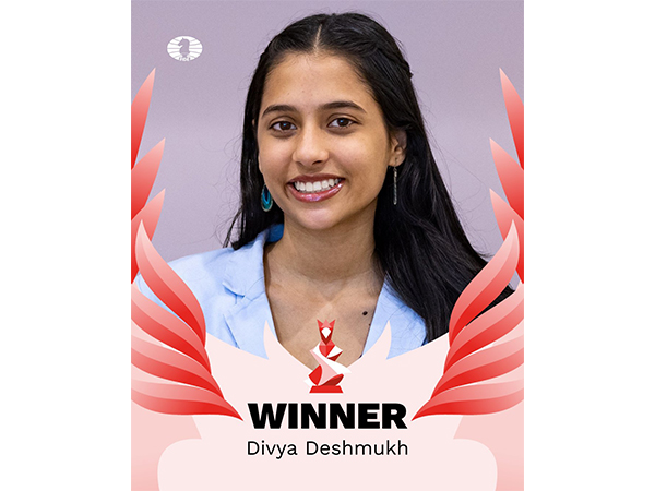 Indian chess grandmaster Divya Deshmukh (Photo: X/@FIDE_chess)