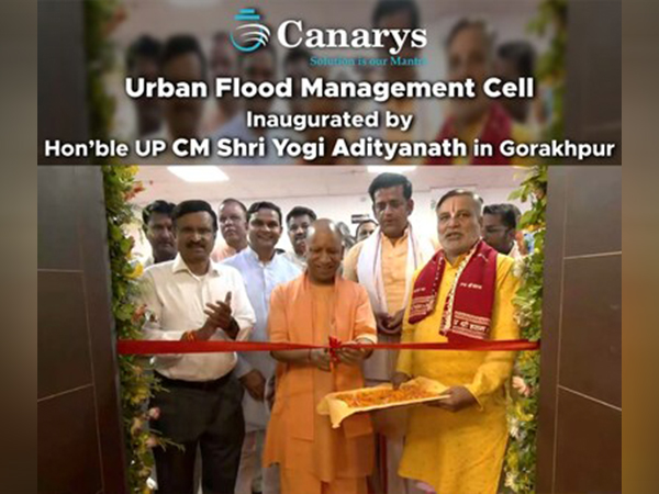 Hon’ble CM Shri Yogi Adityanath inaugurates India’s first Urban Flood Management Cell in Gorakhpur, powered by Canarys