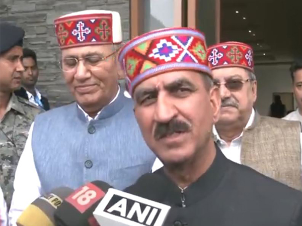 Chief Minister of Himachal Pradesh, Sukhvinder Singh Sukhu (Photo/ANI)
