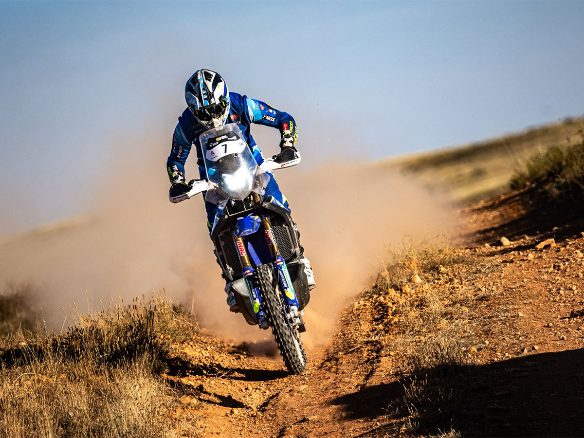 India’s Harith Noah (Photo: TVS Sherco)