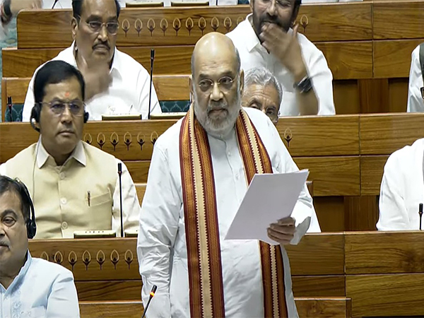 Union Home Minister Amit Shah in Lok Sabha (Photo/SansadTV)