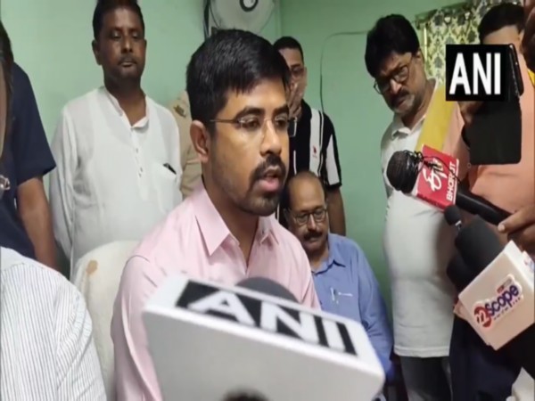 District Commissioner Naman Priyesh Lakra (Photo/ANI)