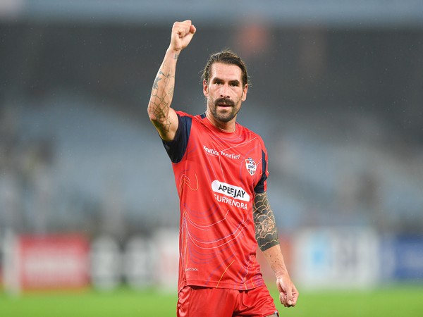 Luka Majcen celebrates after scoring winner for Diamond Harbour FC during Durand Cup (Image: AIFF/Durand Cup)