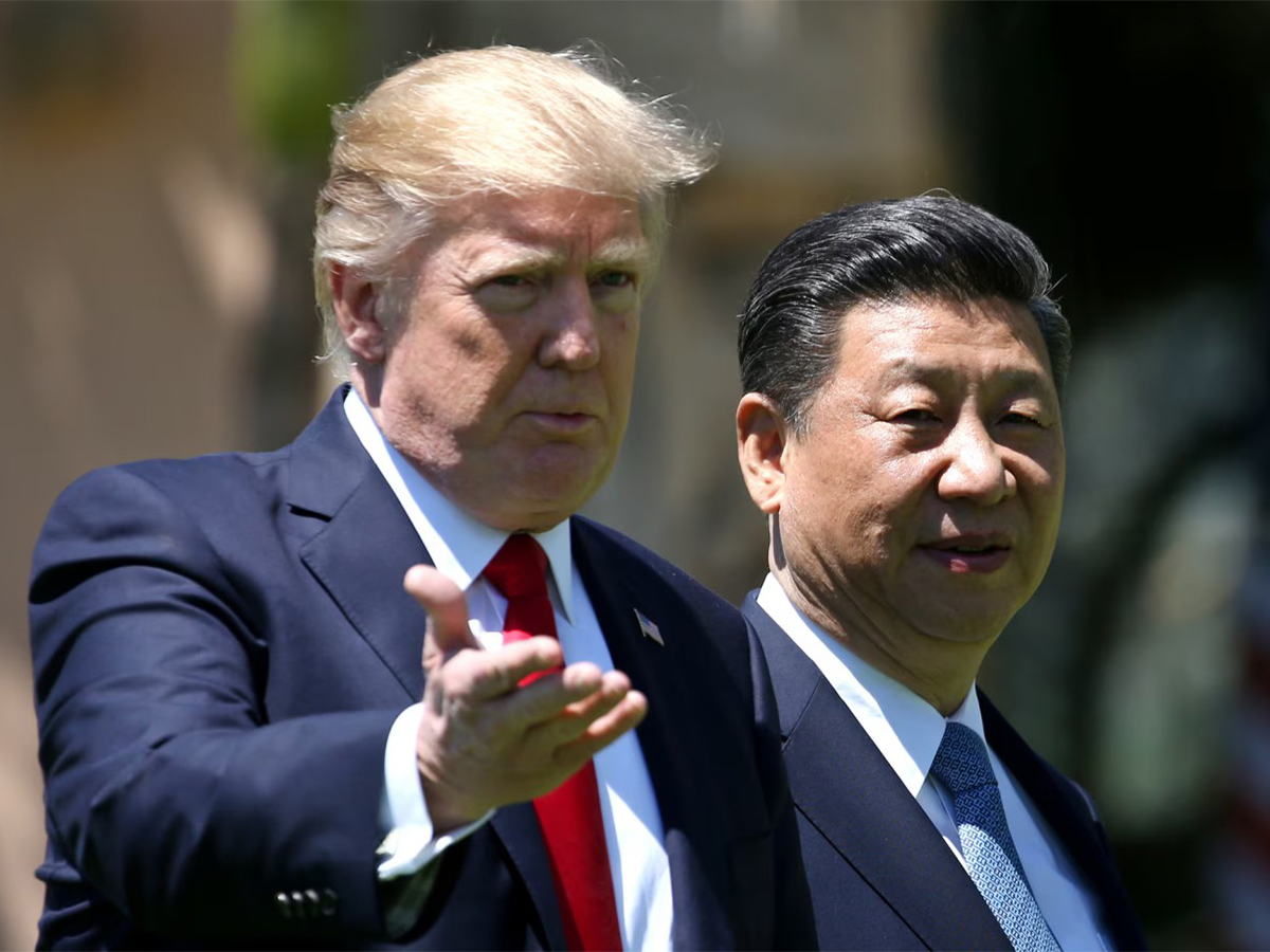 US President Donald Trump with Chinese President Xi Jinping (File Photo/Reuters)