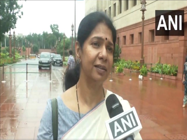 DMK MP Kanimozhi (Photo: ANI)