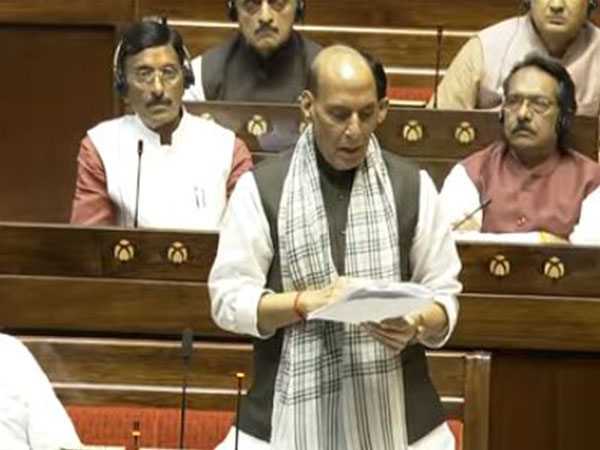 Defence Minister Rajnath Singh (Photo/Sansad TV)