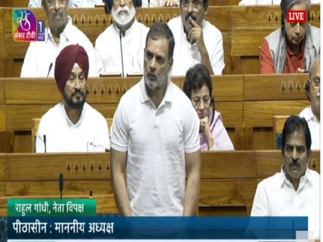 Congress MP and Lok Sabha LoP Rahul Gandhi (Photo/ANI)