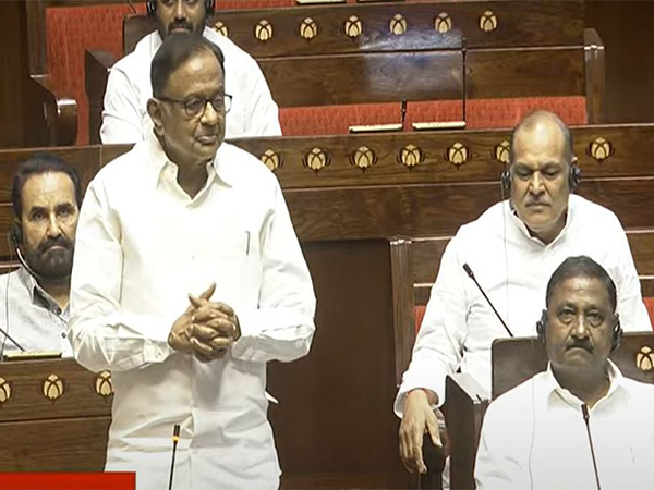Congress leader P Chidambaram (Photo-Sansad TV)