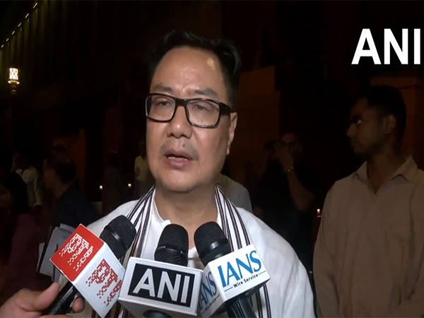 Minister of Parliamentary Affairs, Kiren Rijiju (Photo/ANI)