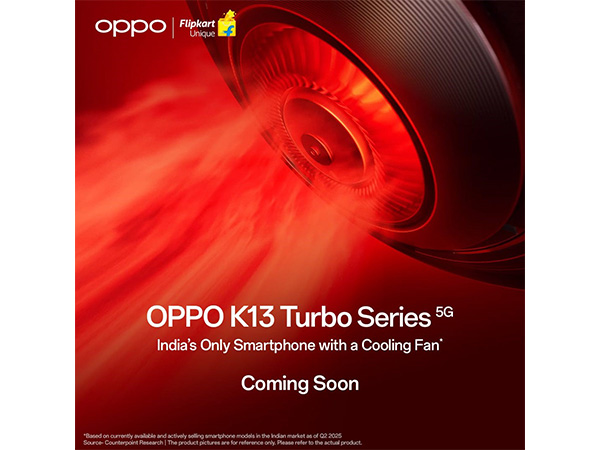 Meet OPPO K13 Turbo Series— India’s Only Smartphone Series with a Built-in Cooling Fan, Redefines Mobile Gaming for Performance Seekers