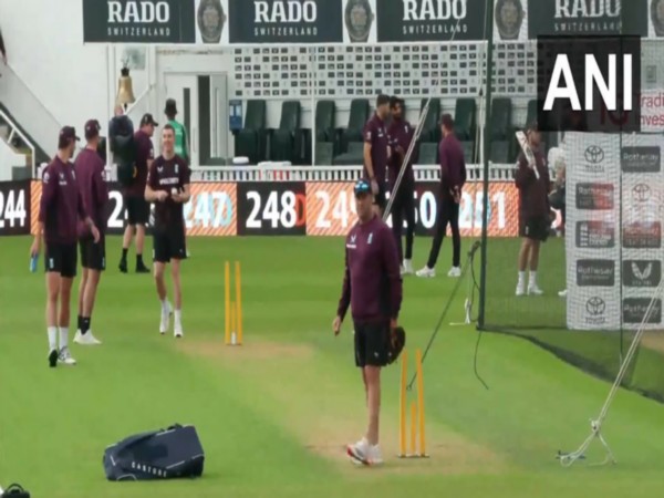 England players during practice session (Photo: ANI)