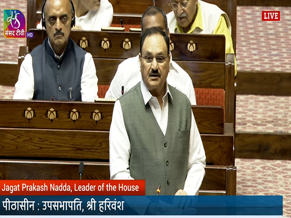 Union Minister JP Nadda (Photo/SansadTV)