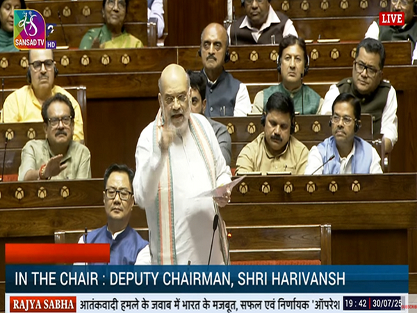 Union Minister Amit Shah (Photo/Sansad Tv)