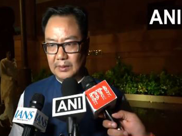 Union Minister Kiren Rijiju (Photo/ANI)