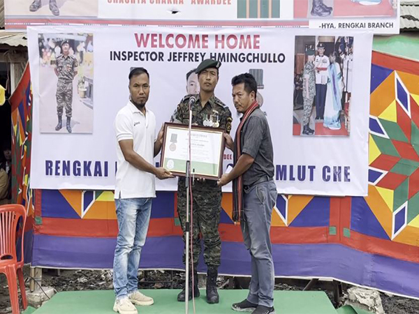 Manipur’s pride marches home with Shaurya Chakra honour (Photo/ANI) 