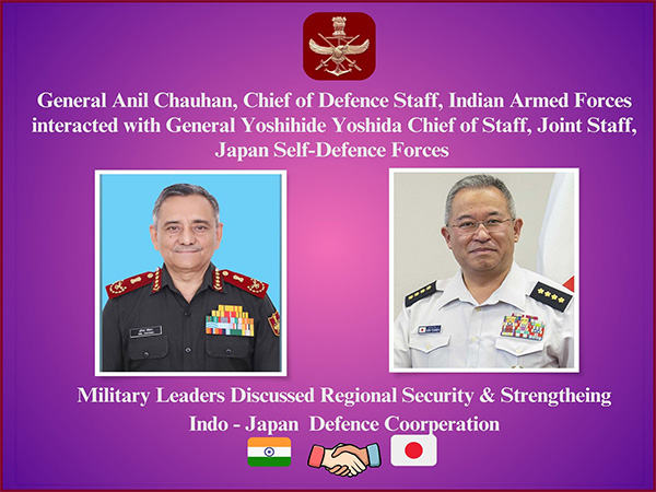 Japan, India hold talks (Image: X@HQ_IDS_India)