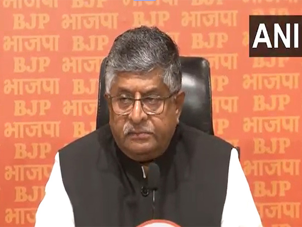 BJP leader Ravishankar Prasad (Photo/ANI)