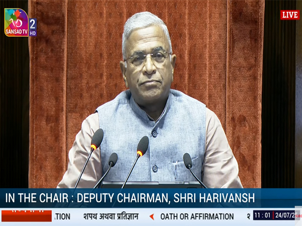Deputy Chairman of Rajya Sabha, Harivansh (Photo/Sansad TV)