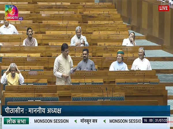 Union Minister Piyush Goyal in Lok Sabha (Image: Sansad TV)