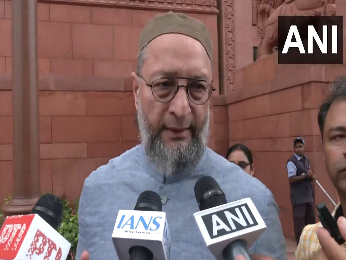 AIMIM MP Asaduddin Owaisi (Photo/ANI)