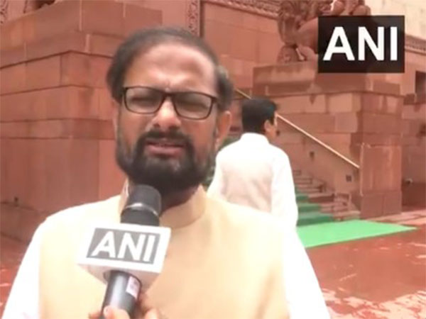 Shiv Sena MP Naresh Mhaske (Photo/ANI)